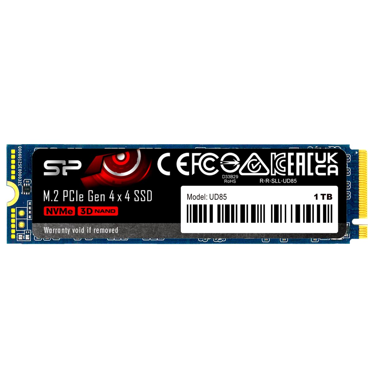 Amazon | シリコンパワー 1TB UD85 NVMe 4.0 Gen4 PCIe M.2 SSD R/W