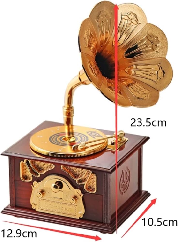 Amazon.co.jp: オルゴール プレゼント プラスチックレコード蓄音機