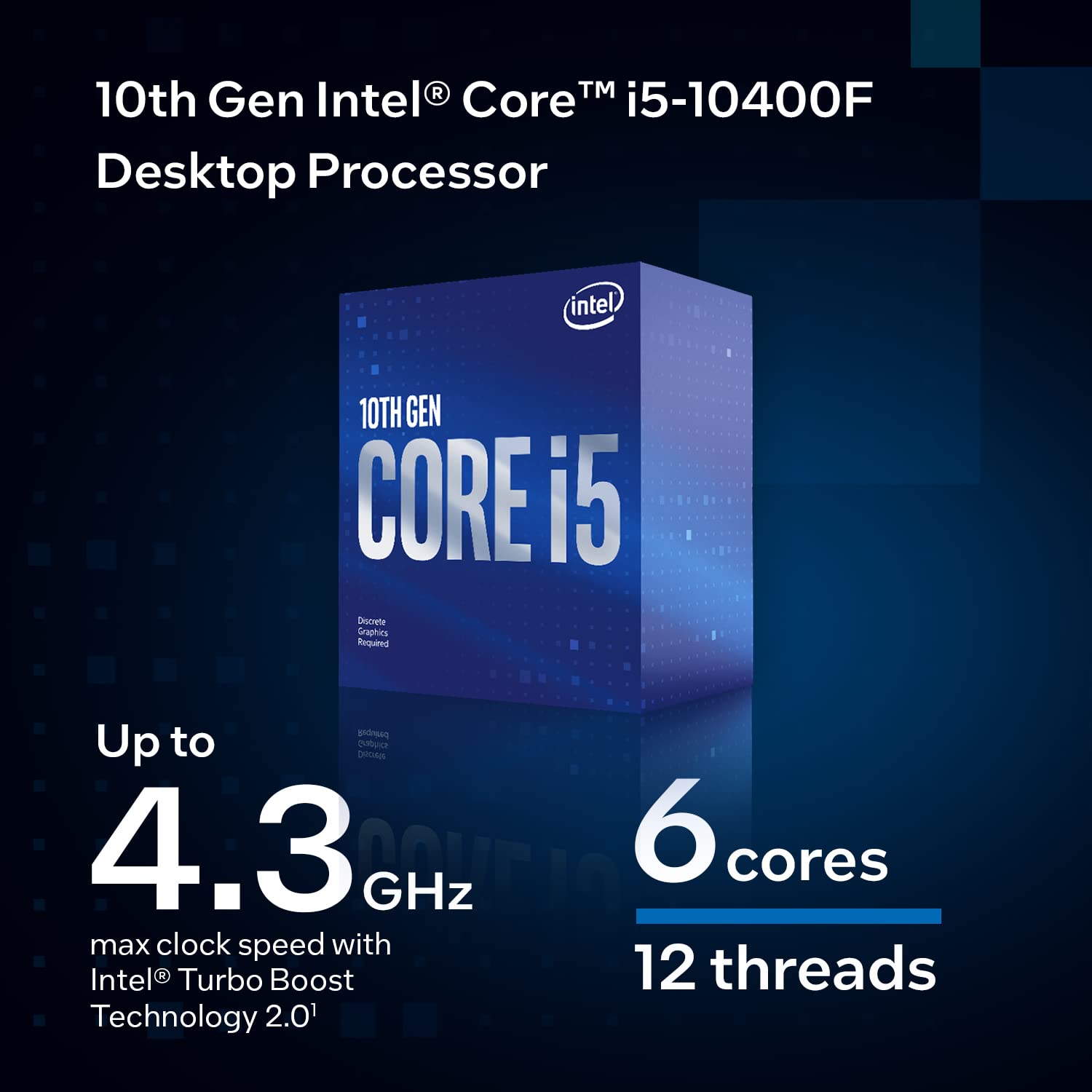 Amazon | Intel Core i5-10400F デスクトッププロセッサー 6コア 最大