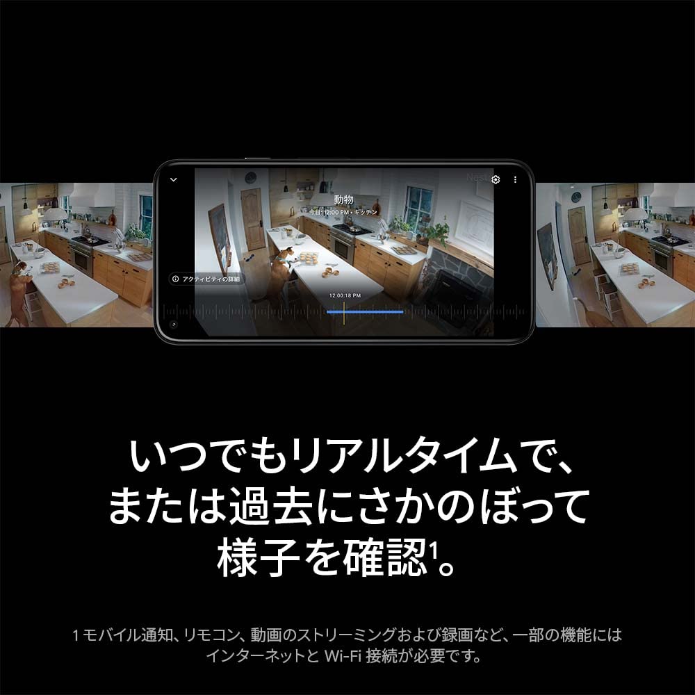 Amazon.co.jp: Google Nest Cam 1080p モーションのみ (屋内、屋外対応