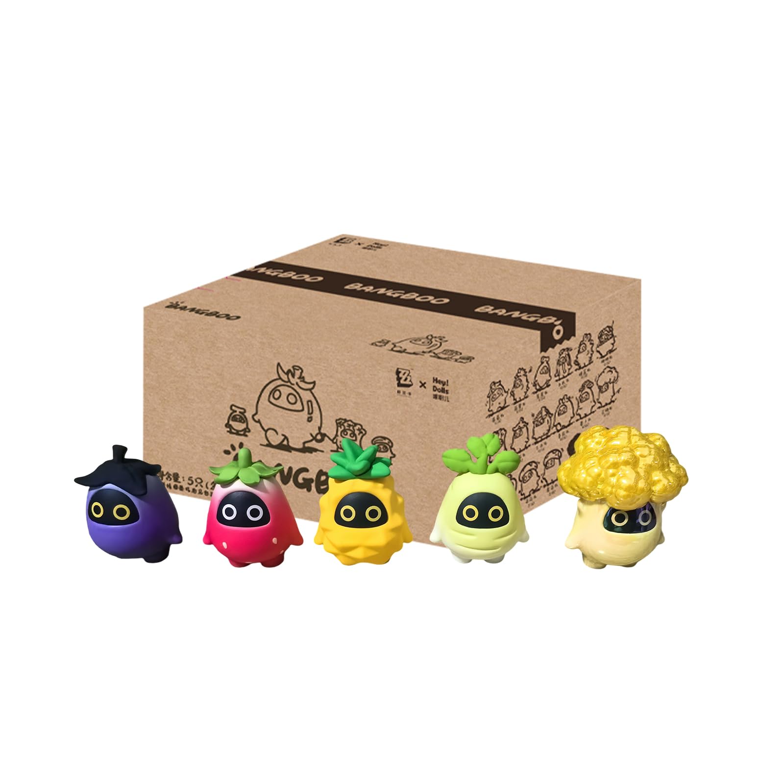 Amazon.com: Bahomu Anime Blind Box, Cute Bangboo Fruit and