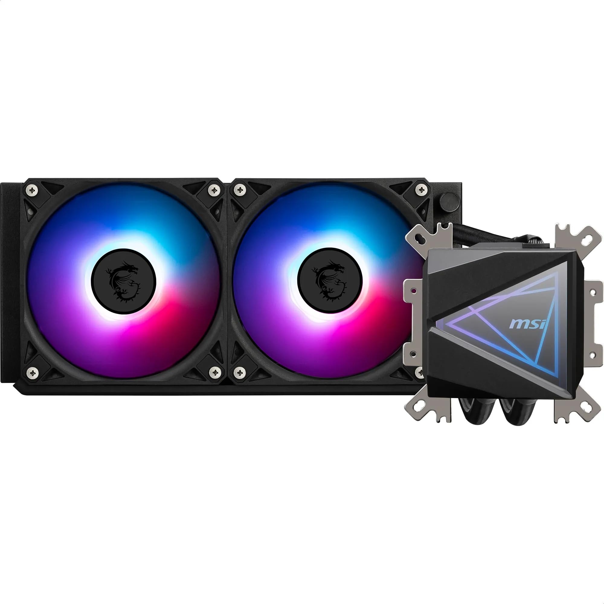 Amazon | MSI MAG CORELIQUID I240 240mm簡易水冷CPUクーラー ブラック