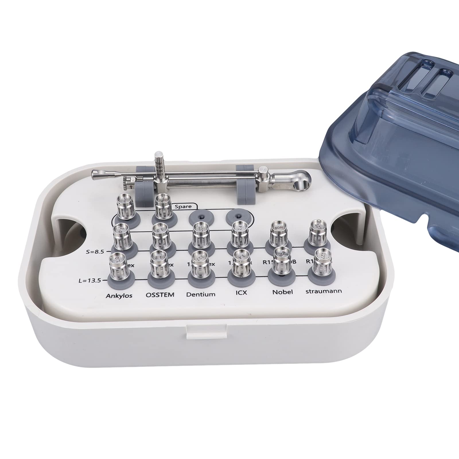 Amazon | ユニバーサル 歯科インプラントトルクレンチ 10-70Ncm 六角