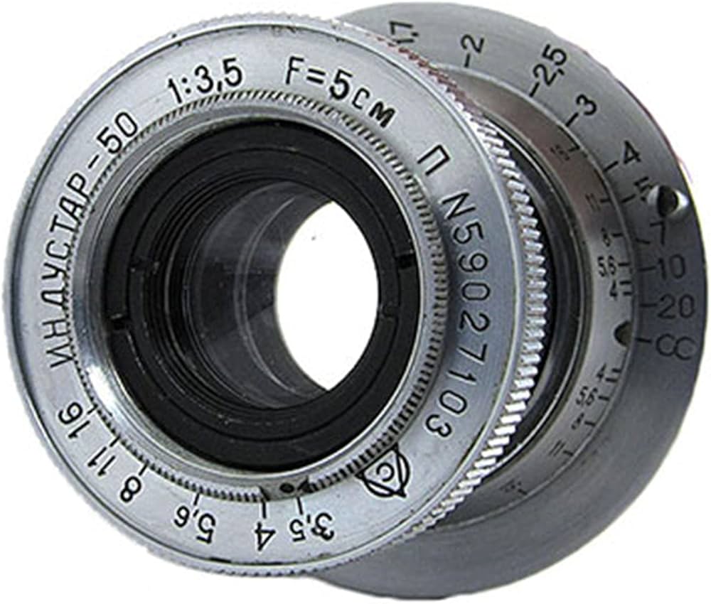 Amazon.co.jp: ※オールドレンズ※INDUSTAR-50 50mm/f3.5 沈胴式 L