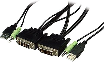 Amazon.co.jp: ラトックシステム パソコン自動切替器 USB接続DVI/Audio