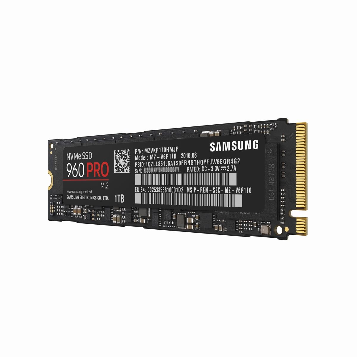Amazon | Samsung SSD 1TB 960PRO M.2 Type2280 PCIe3.0×4 NVMe1.2 5年