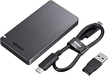 Amazon | SSD-PGM960U3-B [USB3.1(Gen2) ポータブルSSD 960GB ブラック