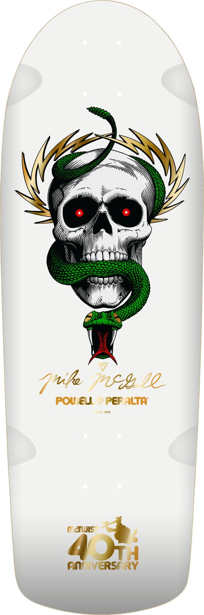Powell Peralta Mike McGill Skull & Snake McTwist 40th Ann. Tavola