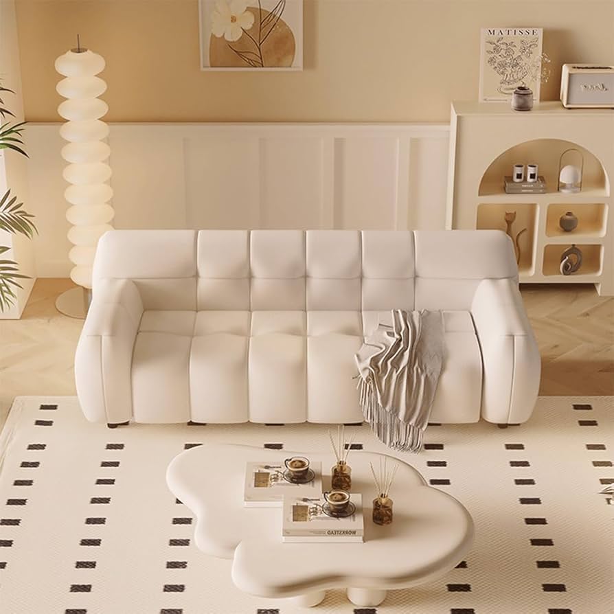 Amazon｜雲にのる体験 ソファ ソファー 3人掛け フロアソファ フロア