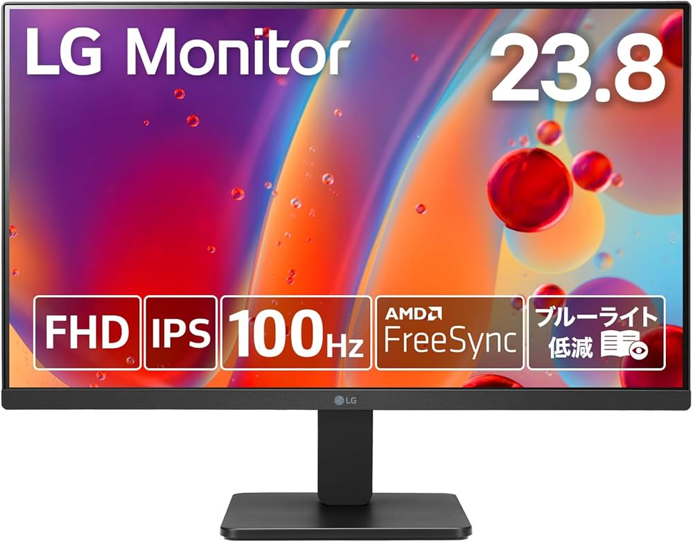 Amazon.co.jp: 24MR400-B 23.8インチ LG モニター/アンチグレア/IPS
