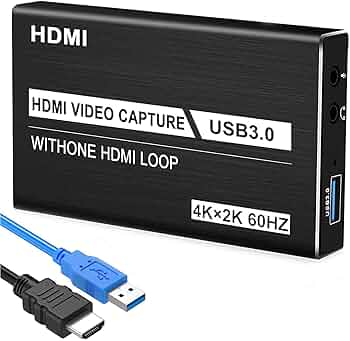 Amazon.co.jp: キャプチャーボード USB3.0 4Kビデオキャプチャカード