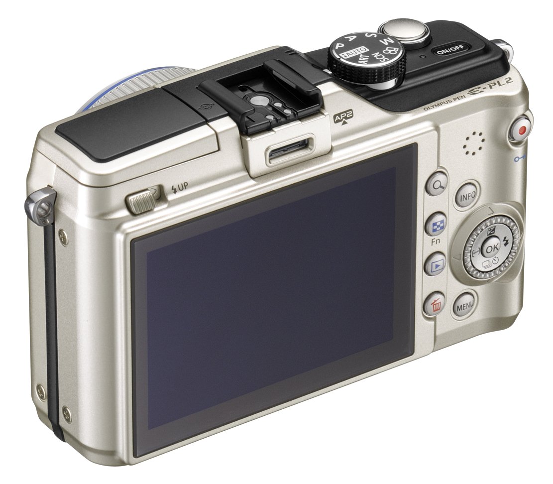 Amazon | OLYMPUS ミラーレス一眼 E-PL2 レンズキット ゴールド E-PL2