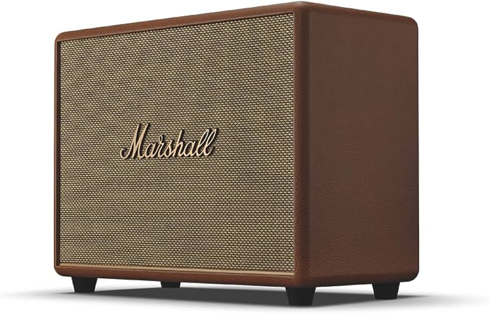 Amazon.co.jp: Marshall ワイヤレススピーカー Woburn III ブラウン