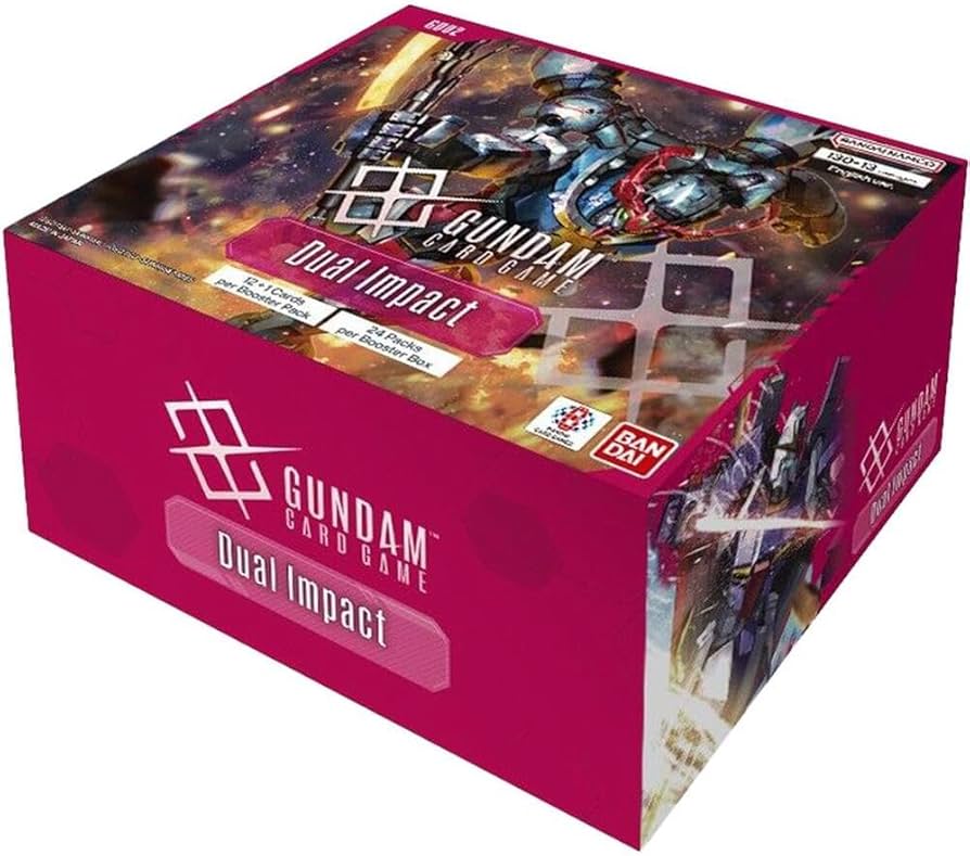 Amazon.com: Gundam Card Game Booster Box - Dual Impact (GD02