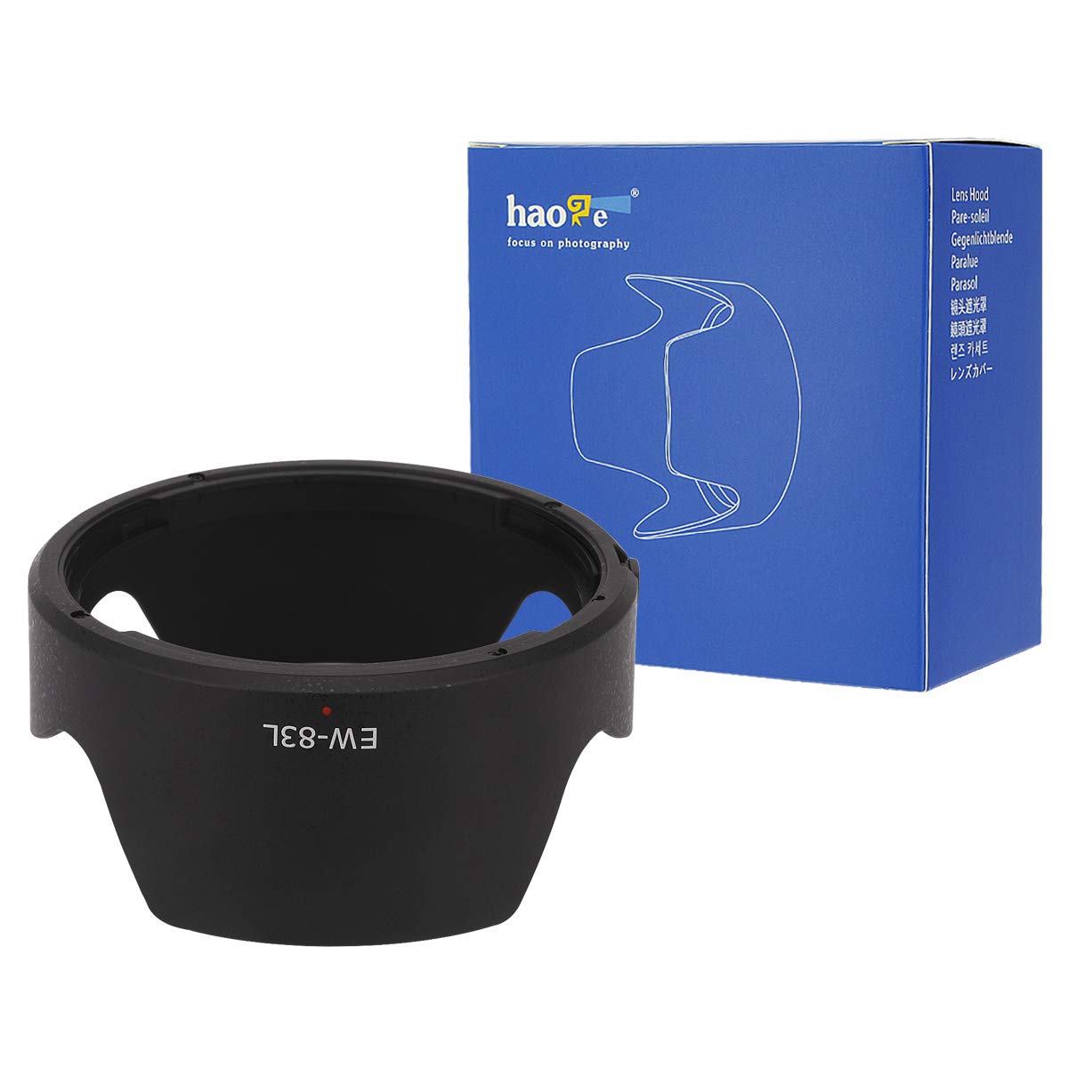 Amazon.com : Haoge Bayonet Lens Hood for Canon EF 24-70mm f4L is