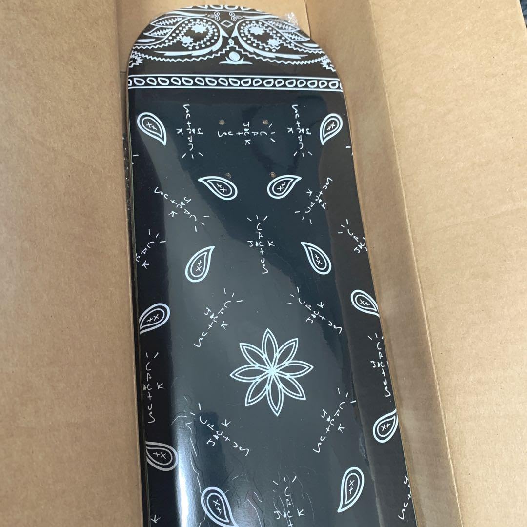 Travis Scott Cactus Jack Paisley Skate Deck Travis Scott Cactus