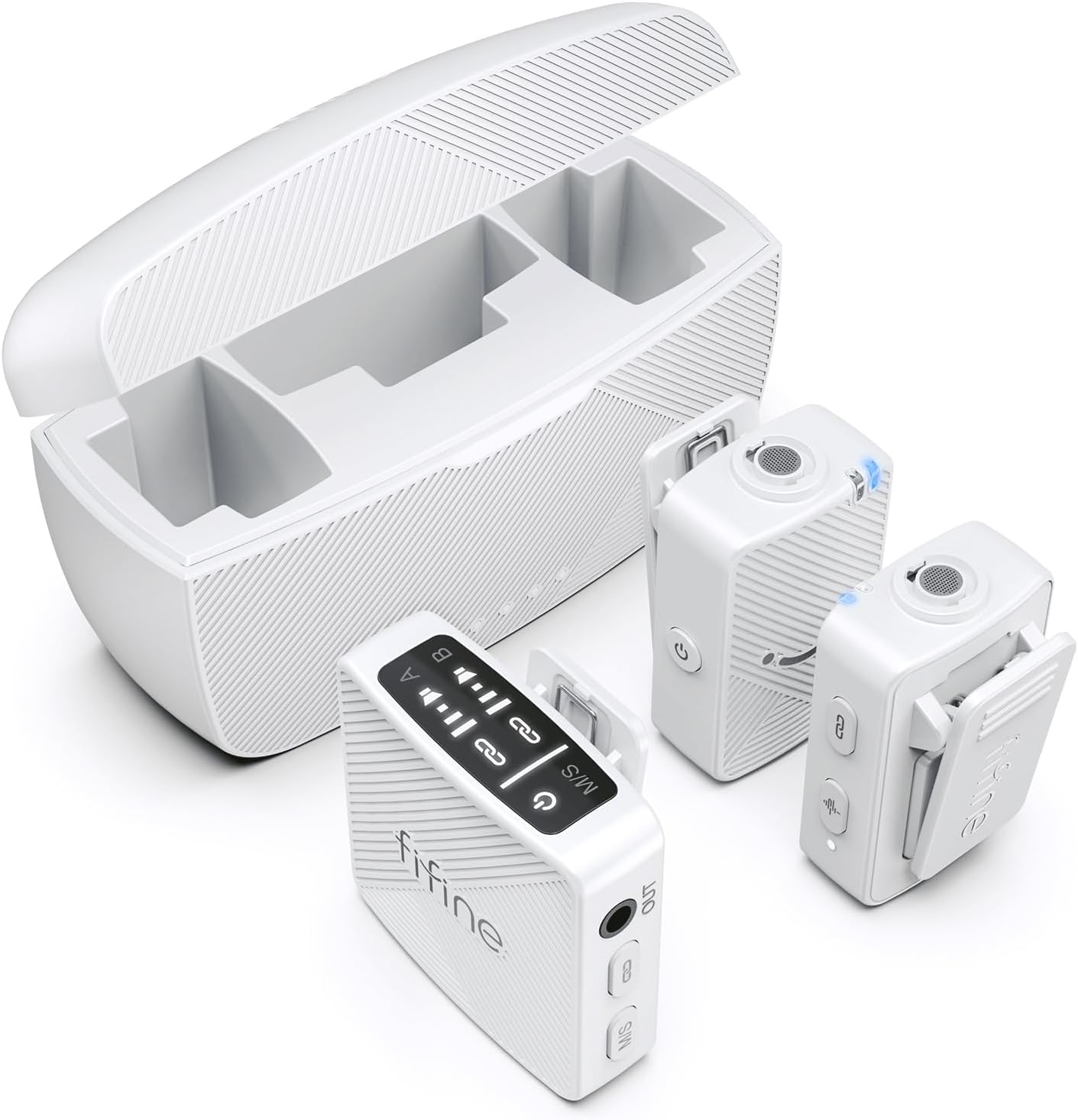 Amazon.co.jp: FIFINE ピンマイク ワイヤレスマイク 30時間連続使用