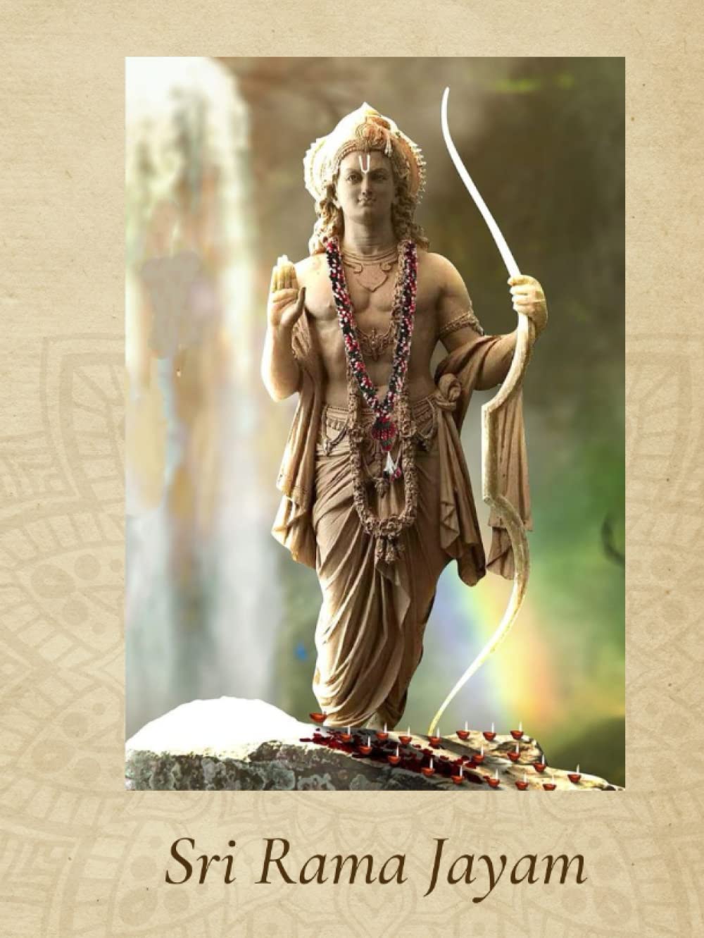 Sri Rama Jayam: Writing Book - Likitha Japam - Writing Meditation