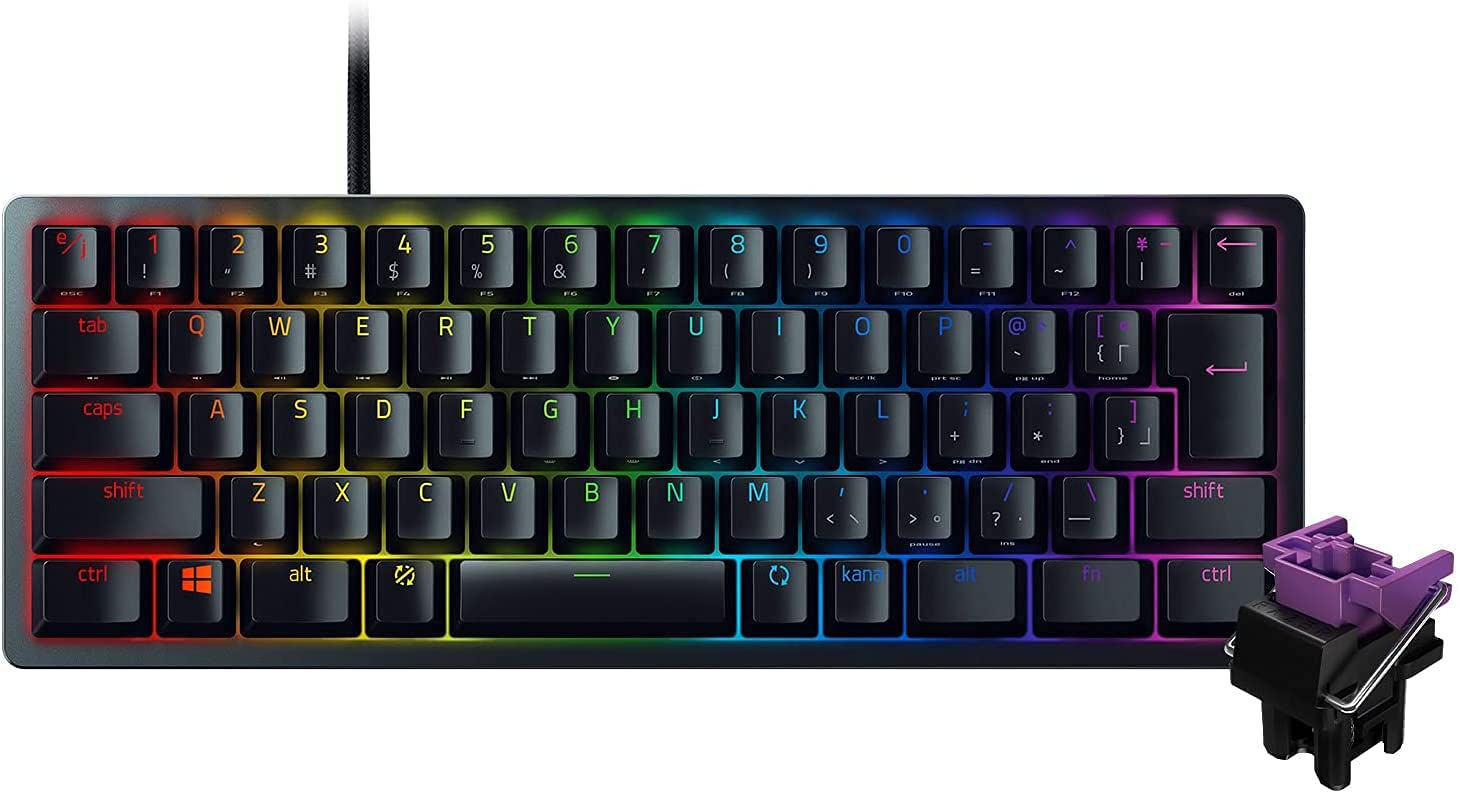 Amazon.co.jp: Razer Huntsman Mini JP 小型 ゲーミングキーボード