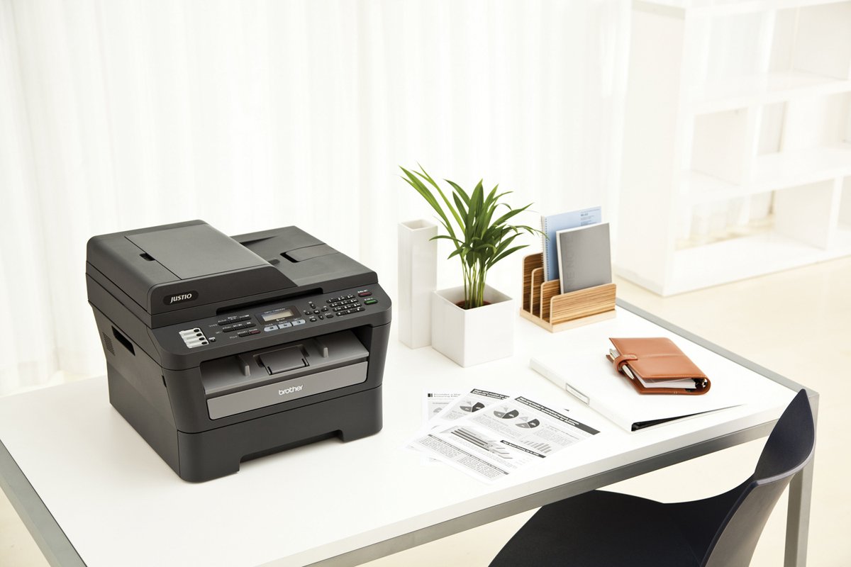 Amazon.co.jp: brother A4モノクロレーザー複合機 JUSTIO 26PPM/FAX