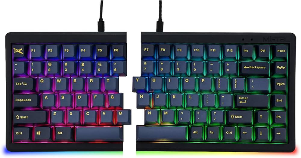 Amazon | BAROCCOMiSTEL MD770 RGB BT5.0 Glaze Blue TKL 人間工学