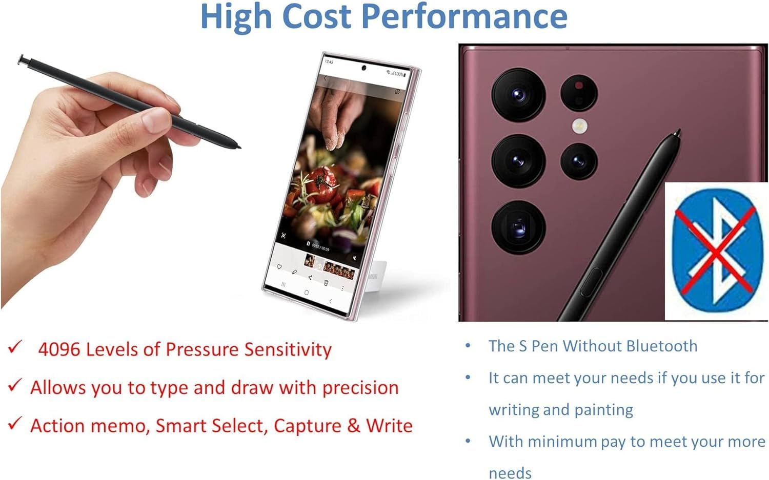 Amazon.co.jp: S23 Ultra 交換用ペン Samsung Galaxy S23 Ultra 5G