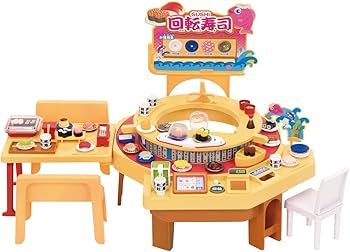 Amazon.co.jp: タカラトミー 『 リカちゃん くるくる回転寿司 』 着せ