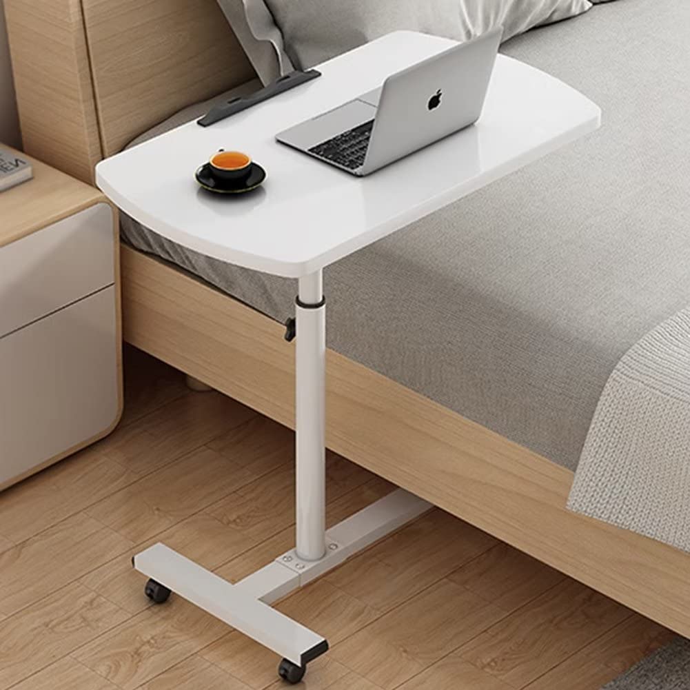 Amazon.co.jp: サイドテーブル キャスター付き 昇降式テーブル 高さ60
