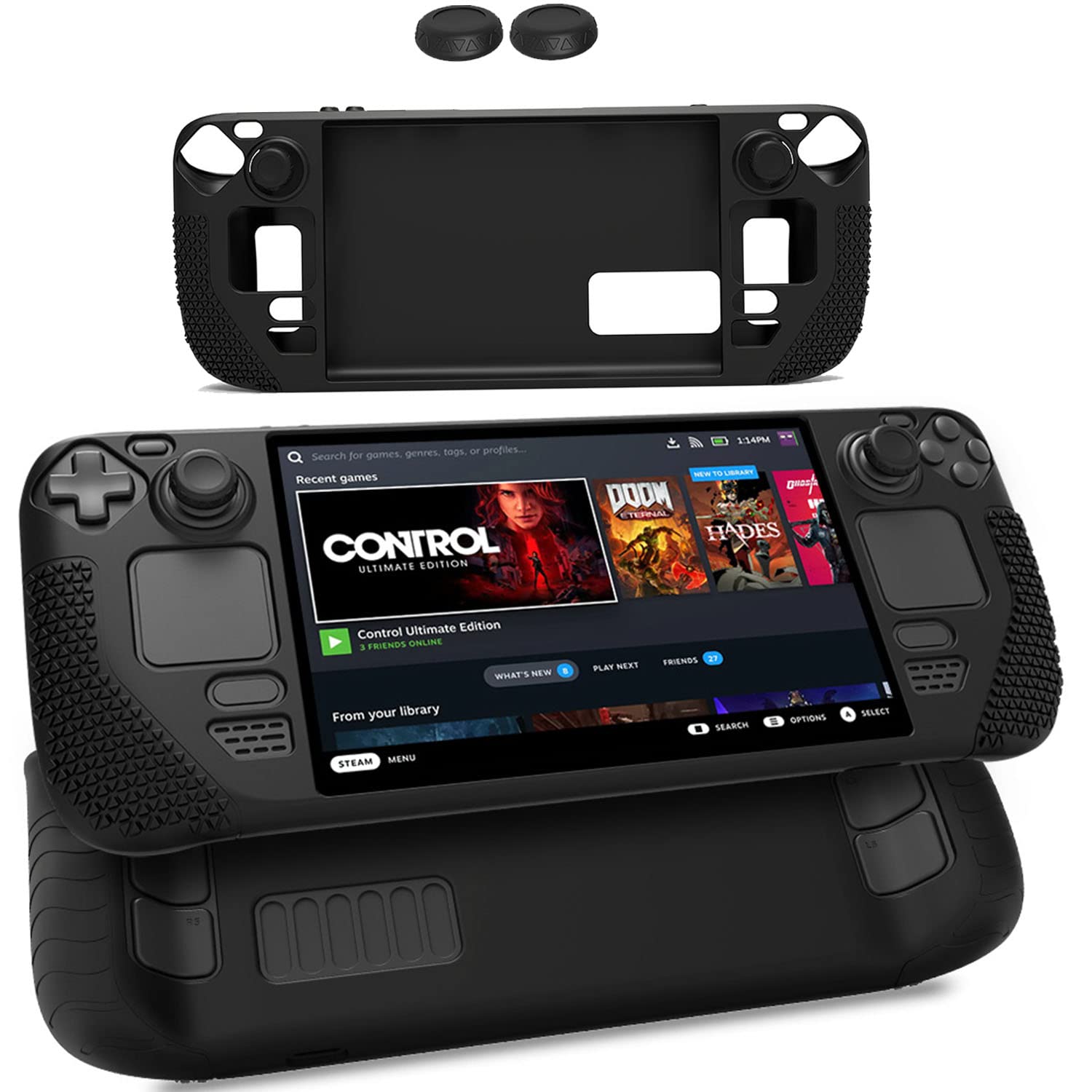 Amazon.co.jp: Steam Deck 用 ケース カバー 保護ケース【NOUKAJU