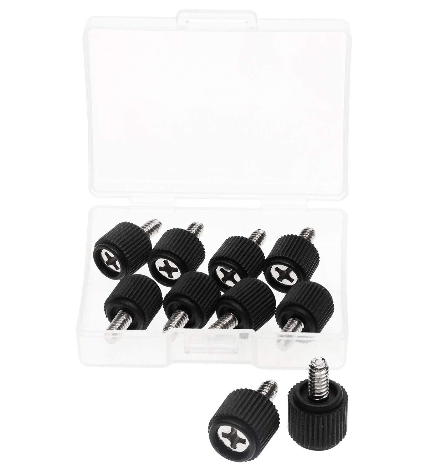 Amazon.co.jp: ONLYKXY #6-32 コンピューターケースファスナーネジ