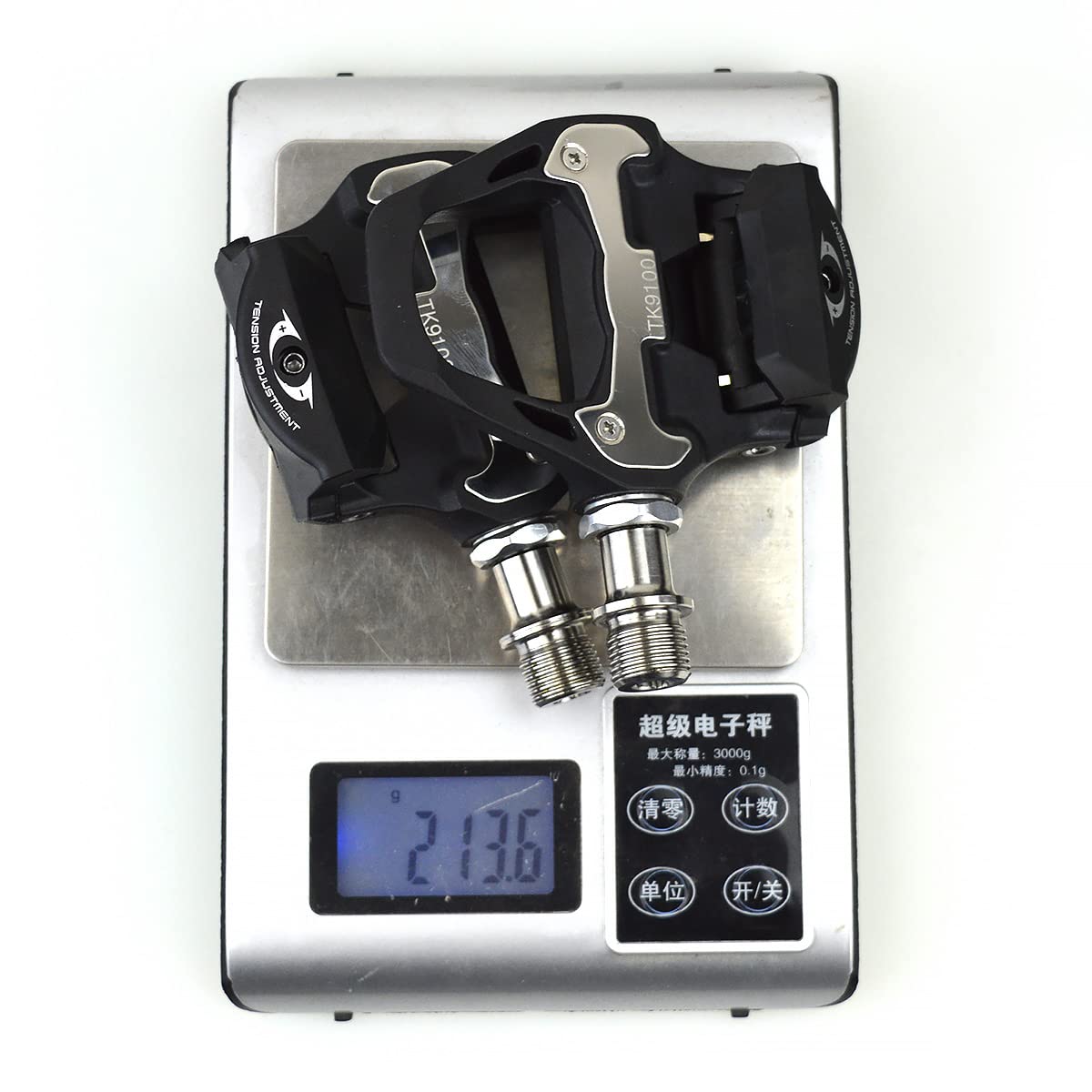 Amazon | 軽量215g シマノSPD-SL対応 TK9100 ロードバイク軽量