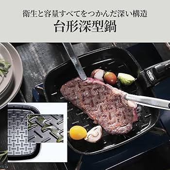 Amazon.co.jp: boohgle ボオグル フライパン・鍋 セット IH&ガス火対応