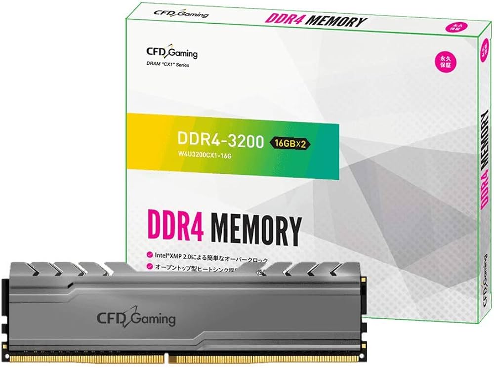Amazon.co.jp: CFD販売 デスクトップPC用ゲーミングメモリ CX1シリーズ