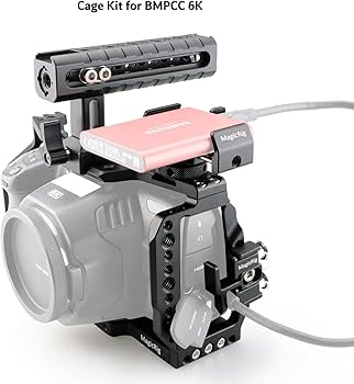 Amazon.com : MagicRig BMPCC 4K & 6K Full Cage with NATO Top Handle