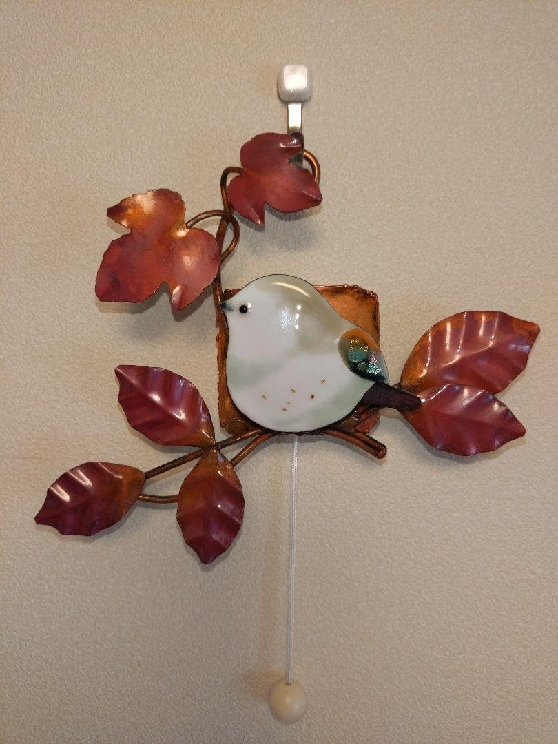 Amazon | シマエナガ 壁掛けオルゴール アトリエルートスリー