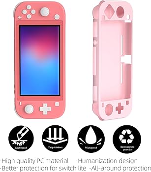 Hard Case for Switch lite (Pink) : Amazon.ca: Electronics