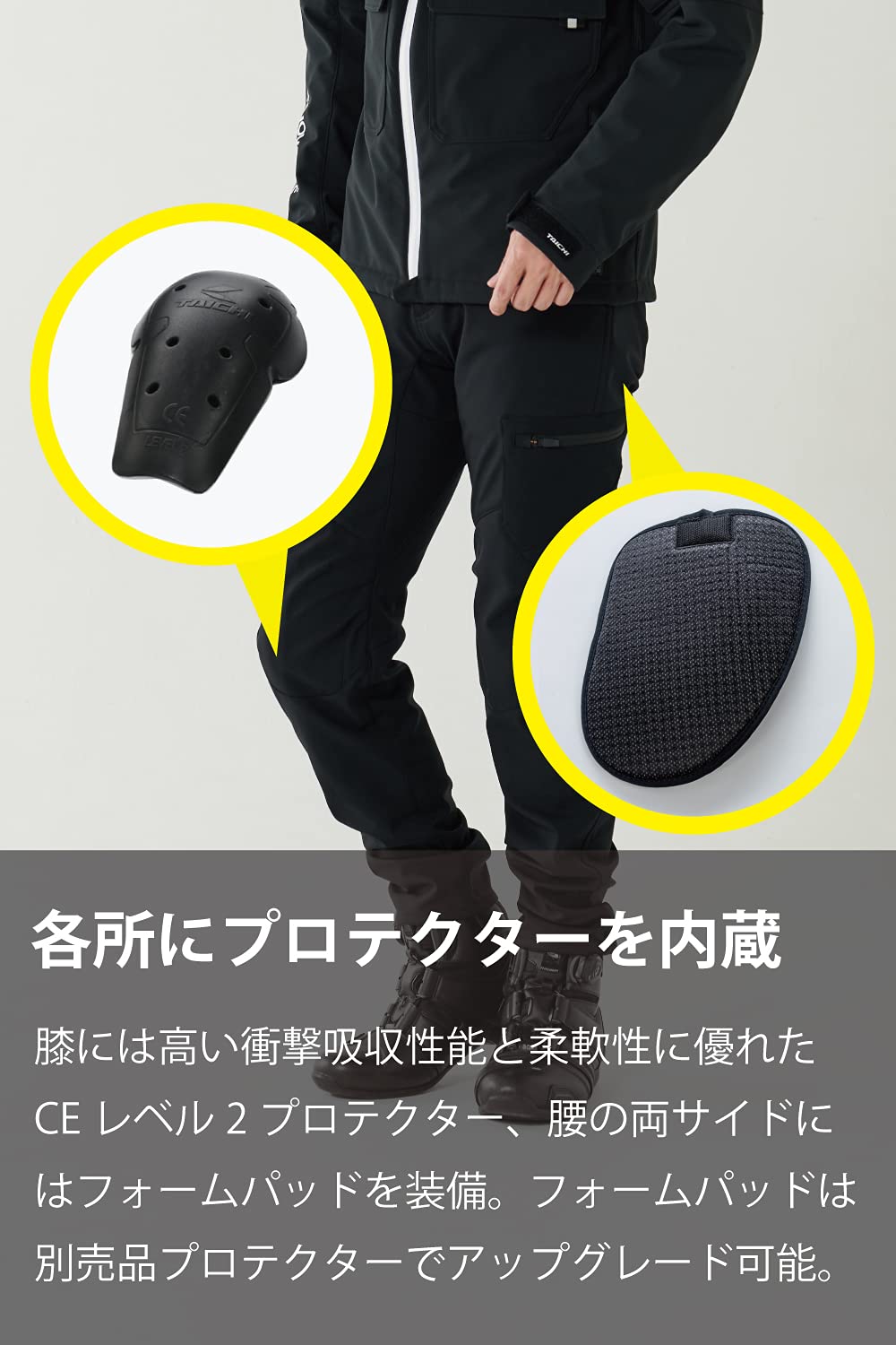 Amazon | [TAICHI] RSタイチ(RS バイク用 秋冬 防風 防寒 CE