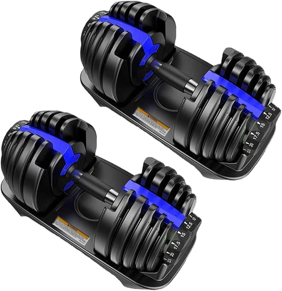 Amazon | MOJEER ダンベル 可変式 24kg/40kg アジャスタブルダンベル 1