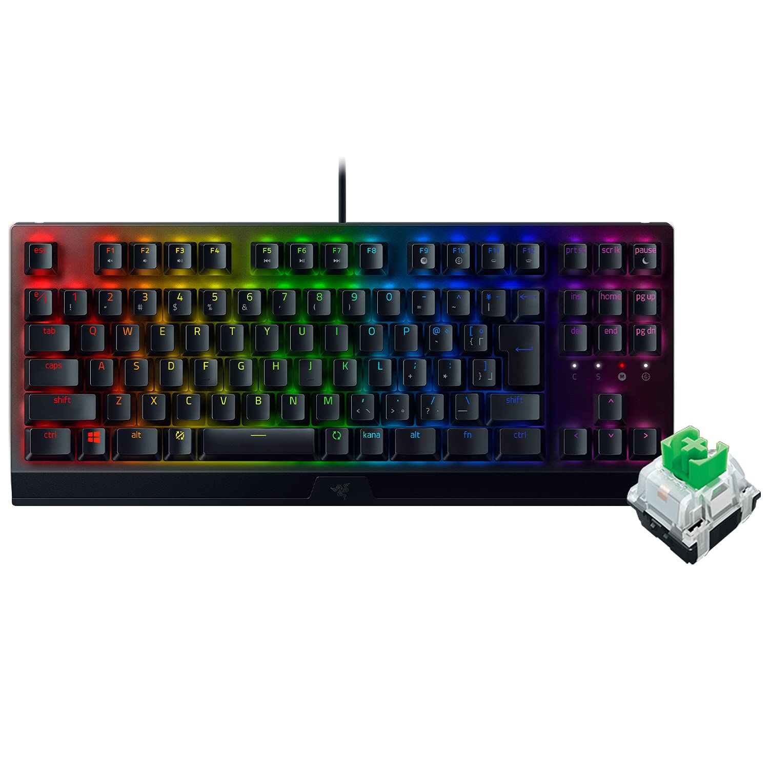 Amazon.co.jp: Razer ゲーミングキーボード テンキーレス メカニカル