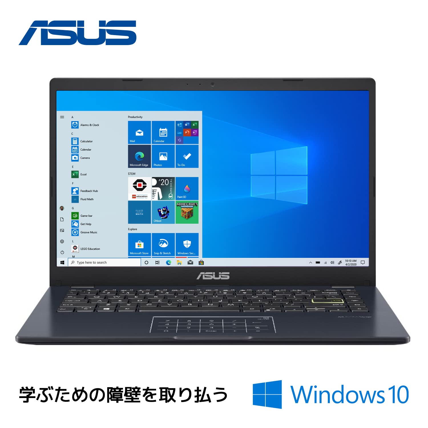 Amazon.co.jp: ASUS L410MA Laptop (14 inch / Intel Celeron N4020, 4