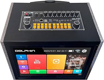 Dolphin Karaoke Box 2100R Rechargeable Portable Karaoke Machine