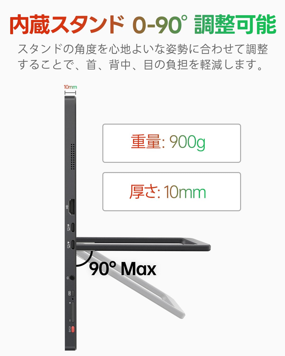 Amazon.co.jp: Intehill モバイルモニター 3k タッチモニター 16