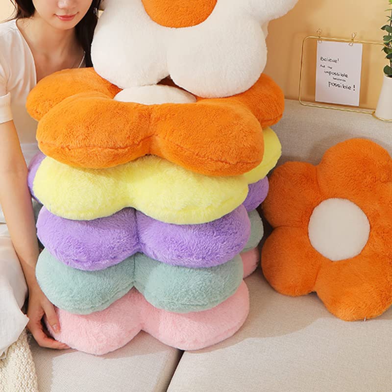 Amazon.co.jp: 花柄座布団 クッション 座面クッション チェアパッド