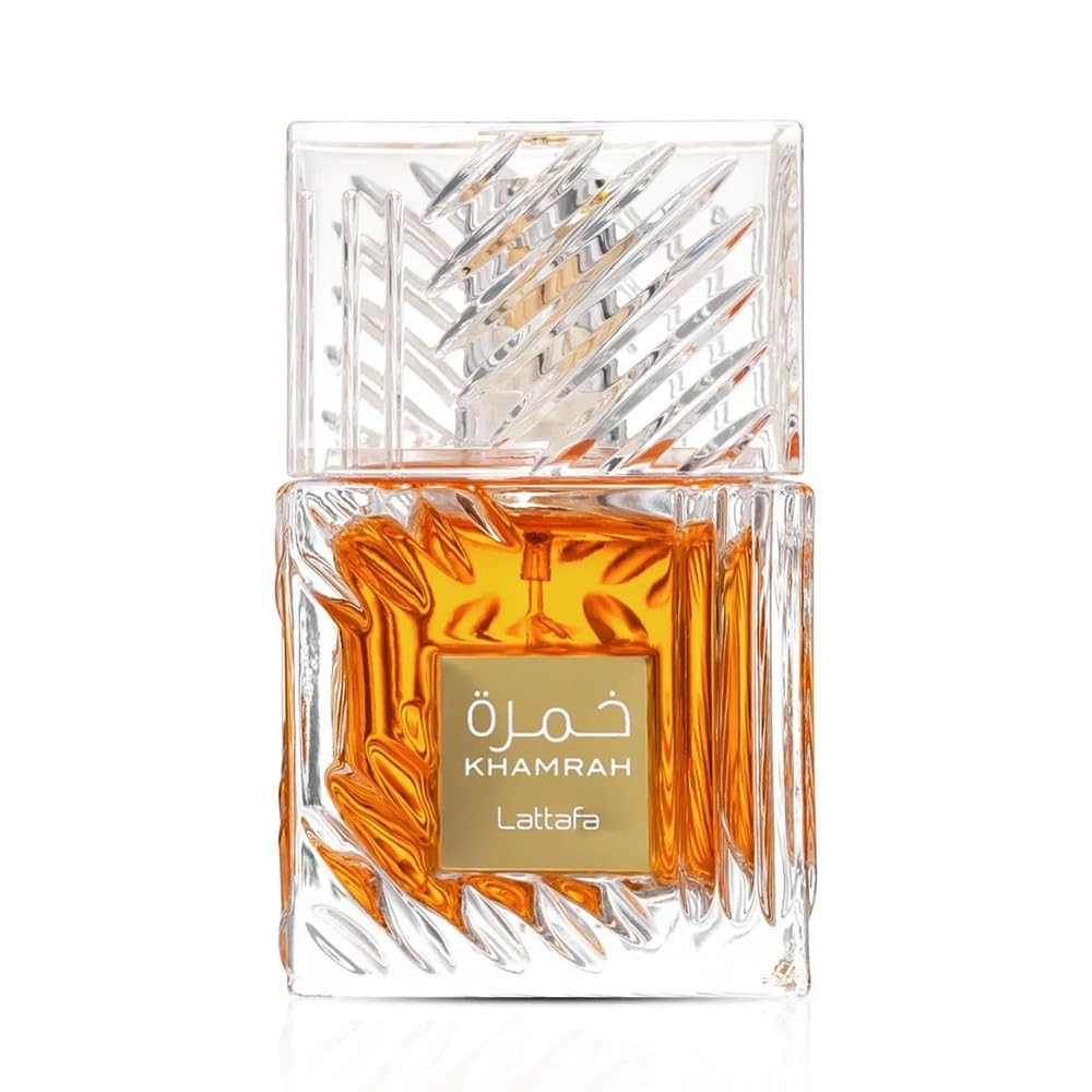 Amazon | Lattafa Khamrah for Unisex Eau de Parfum Spray, 3.4 Ounce