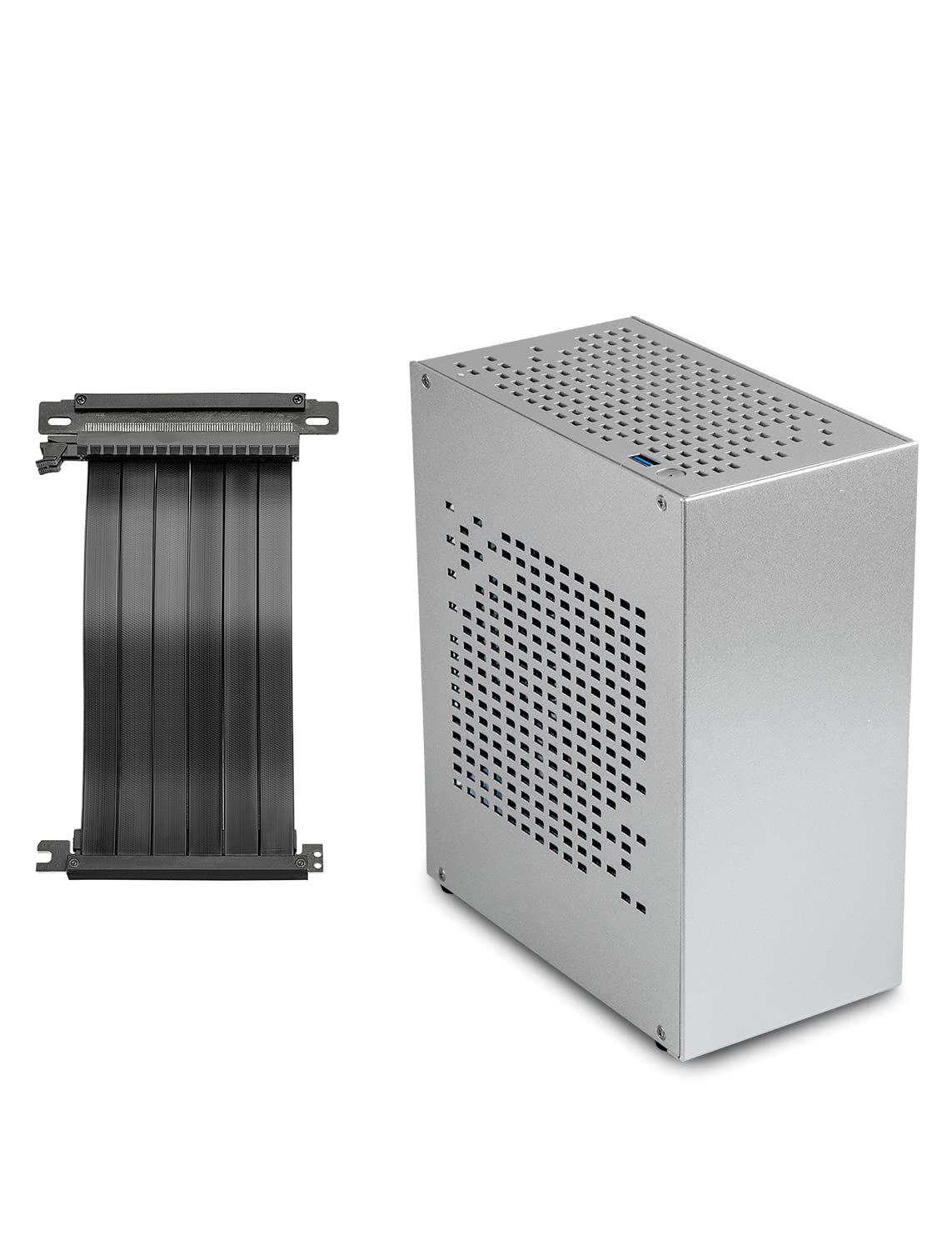 Amazon.co.jp: 【アルミ製】ミニ ITX ケース PCI 3.0ライザー付き ミニ