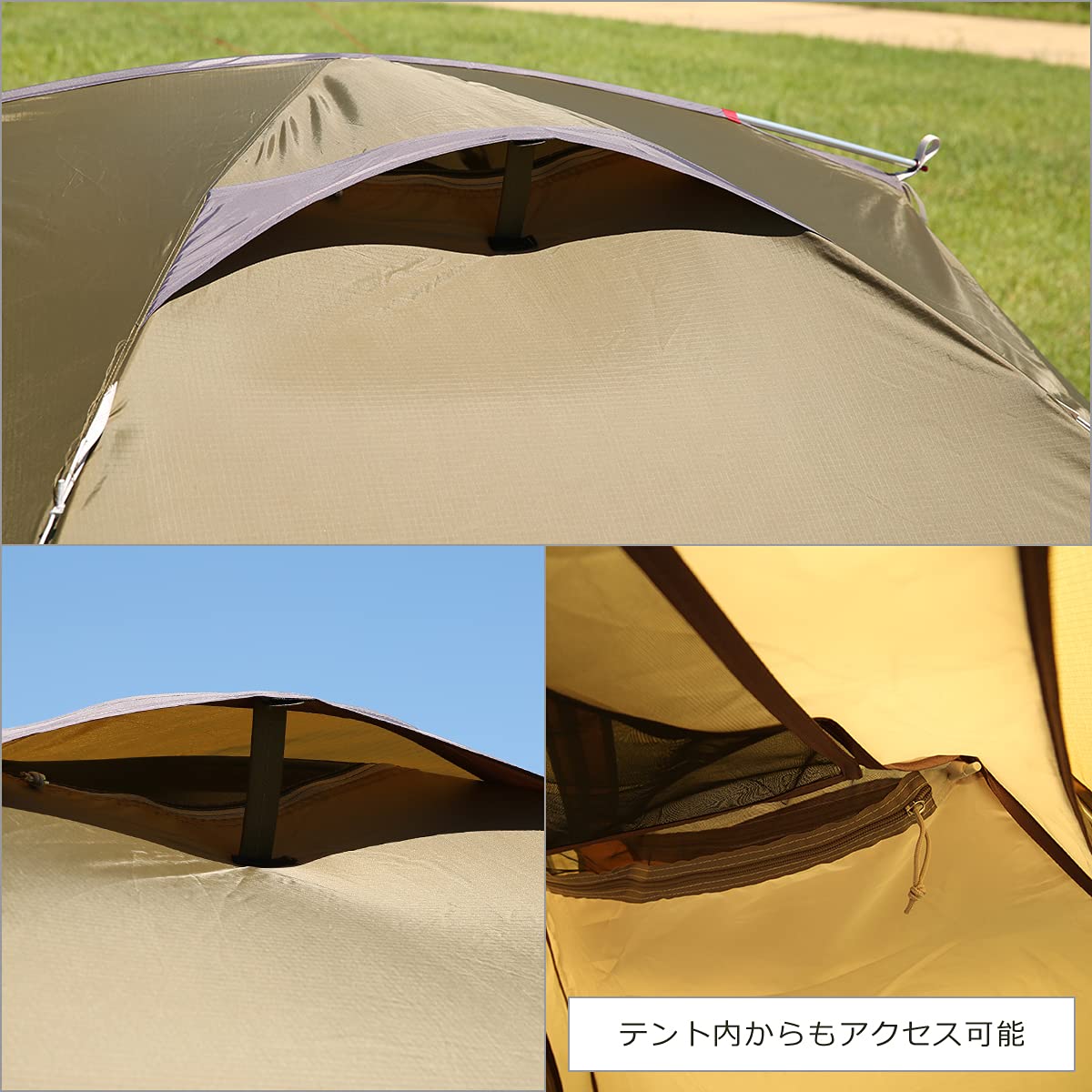 Amazon.co.jp: ローベンス Lodge 2（ロッジ2）2人用テント ドーム型