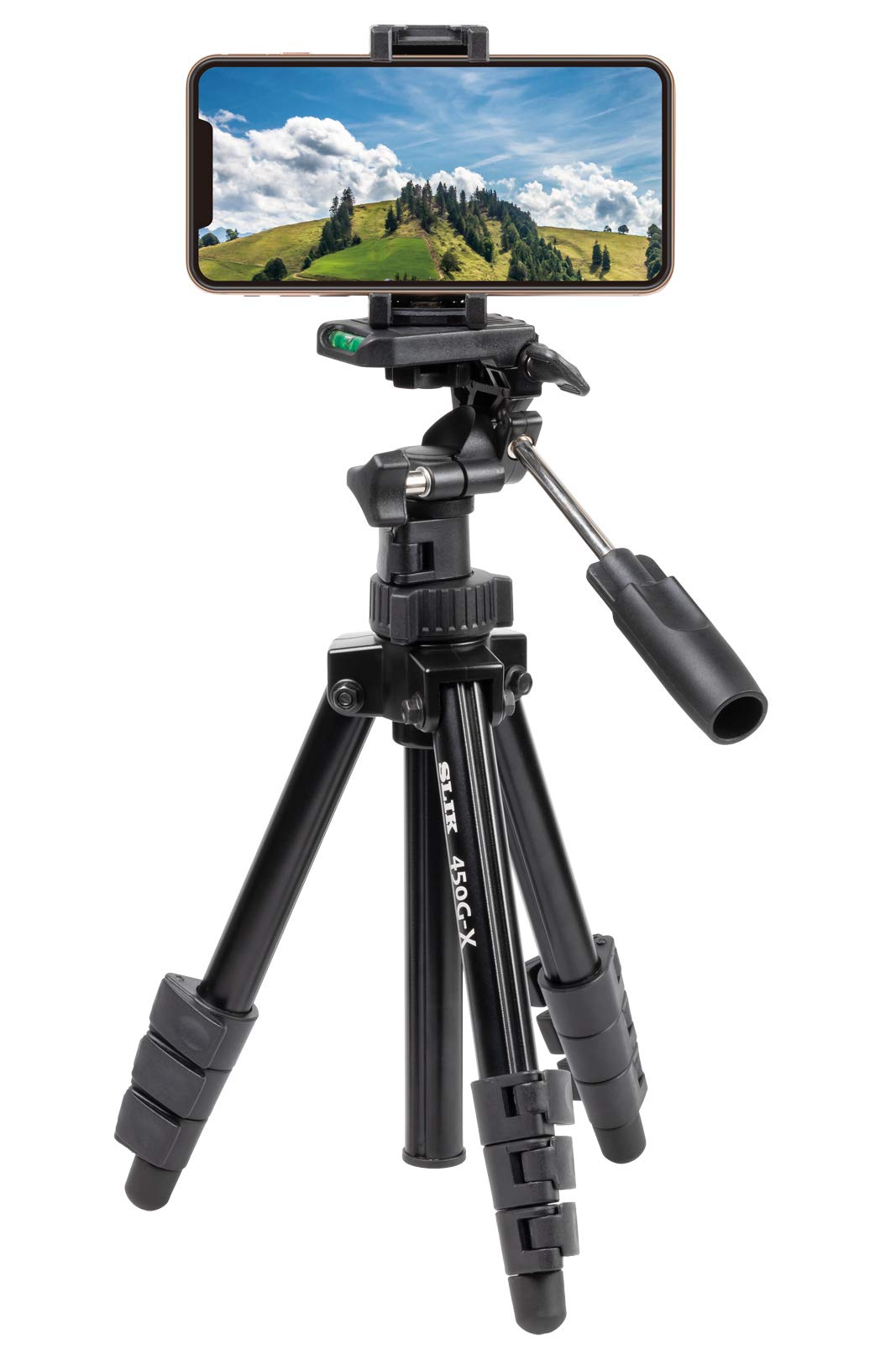 Amazon | SLIK 三脚 450G-X 4段 レバーロック式 スマートフォン