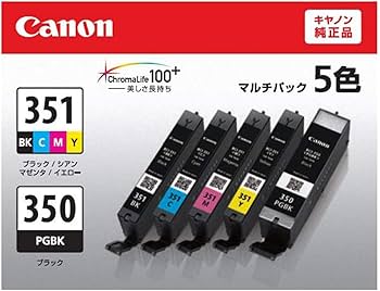 Amazon.co.jp: キヤノン Canon 純正 インク カートリッジ BCI-351(BK/C
