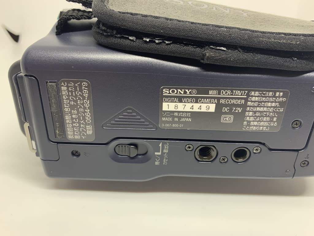 Amazon.co.jp: SONY ソニー DCR-TRV17 デジタルビデオカメラ miniDV