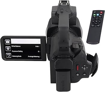 Amazon | 4K Ultra HD ビデオ カメラ ビデオカメラ、18X デジタル